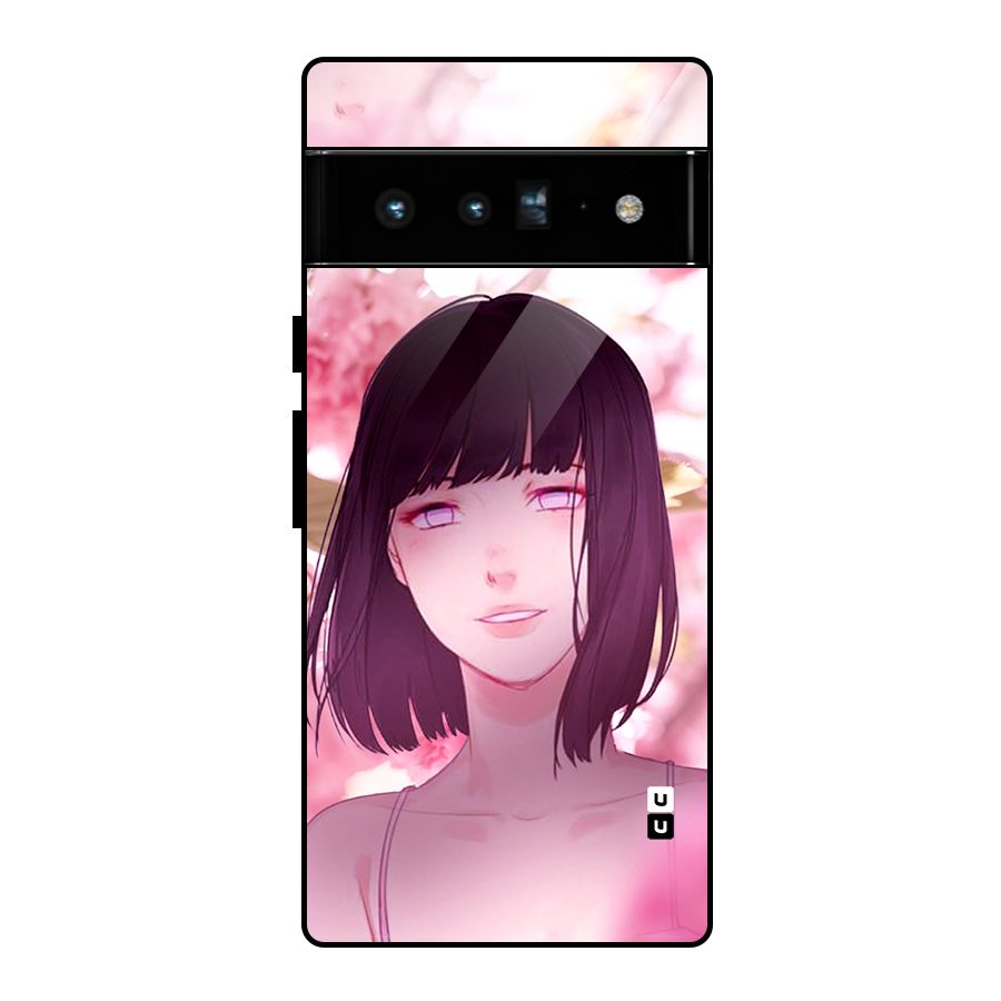Hinata Floral Glass Back Case for Google Pixel 6 Pro