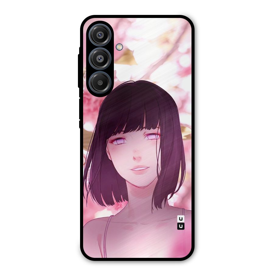 Hinata Floral Metal Back Case for Galaxy A16 5G
