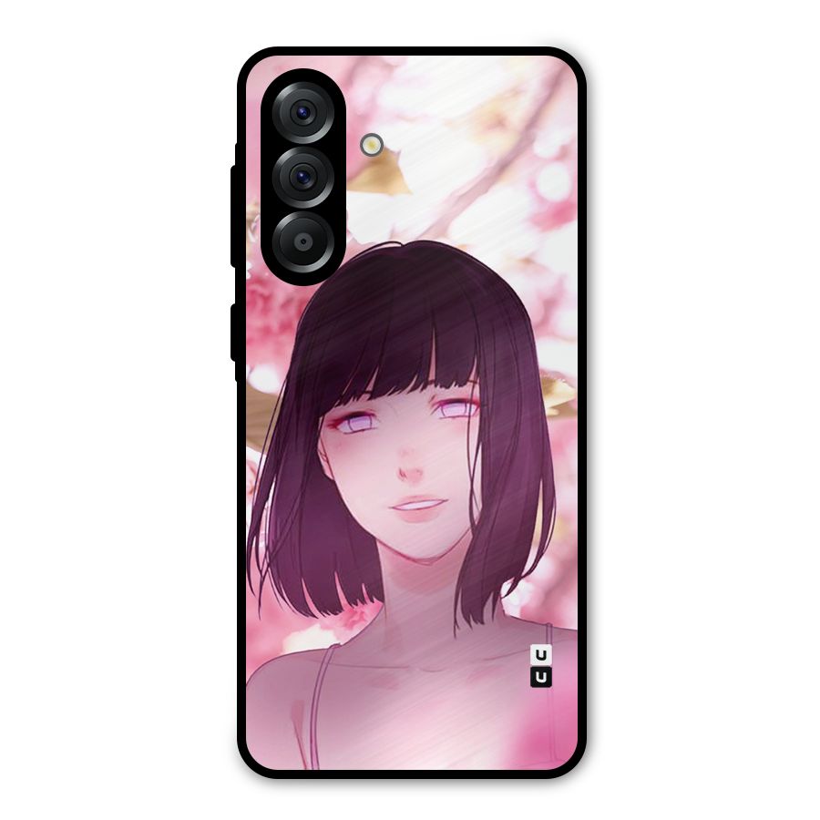 Hinata Floral Metal Back Case for Galaxy A56