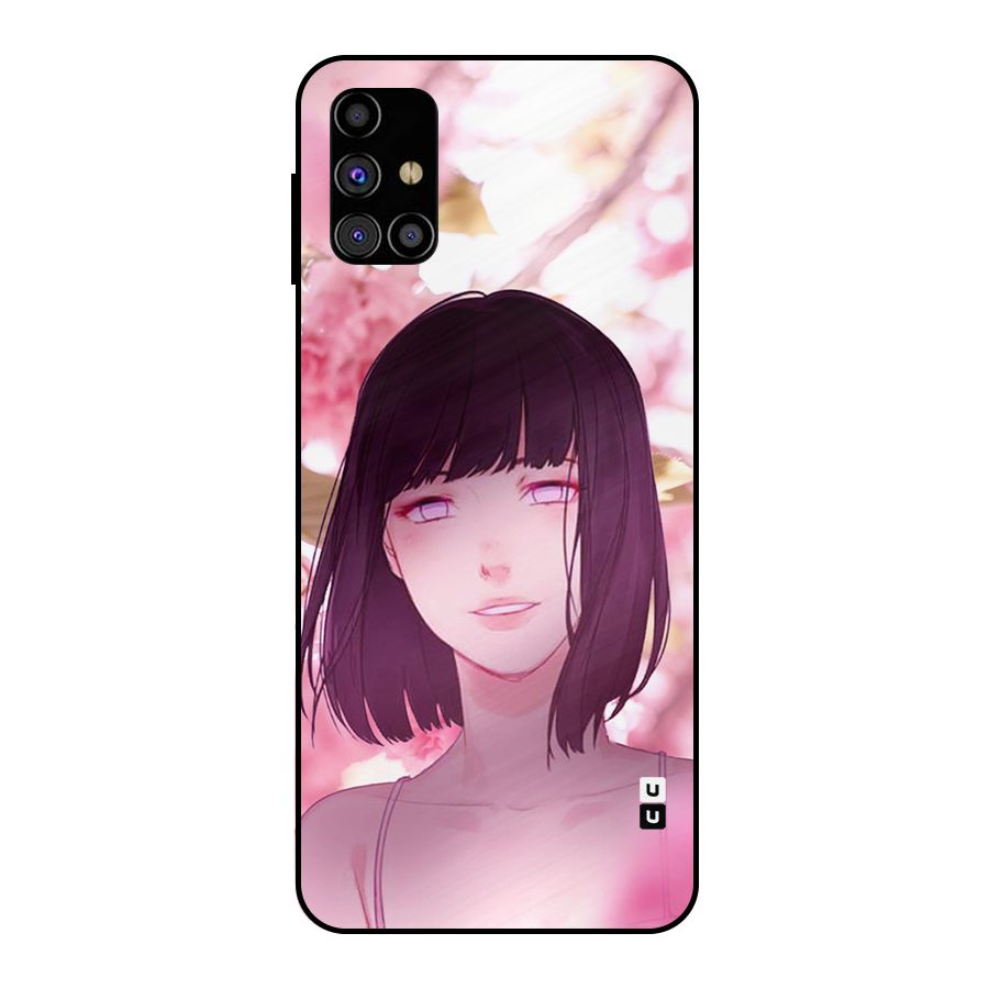 Hinata Floral Metal Back Case for Galaxy M31s