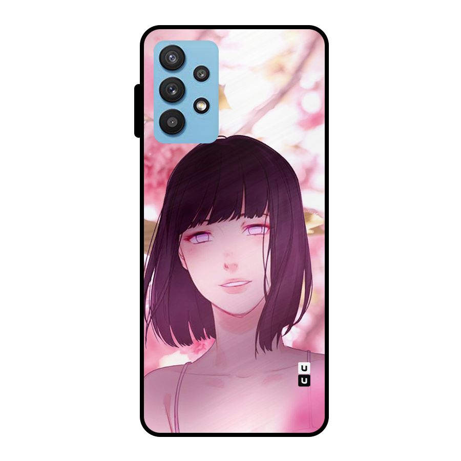 Hinata Floral Metal Back Case for Galaxy M32 5G