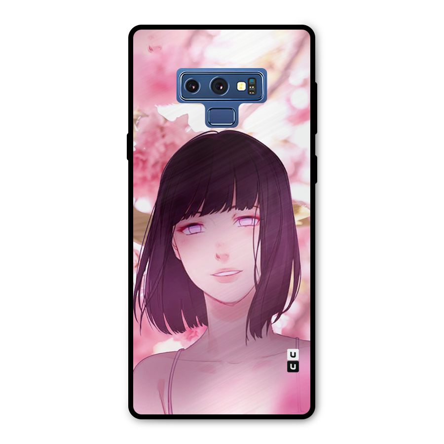 Hinata Floral Metal Back Case for Galaxy Note 9
