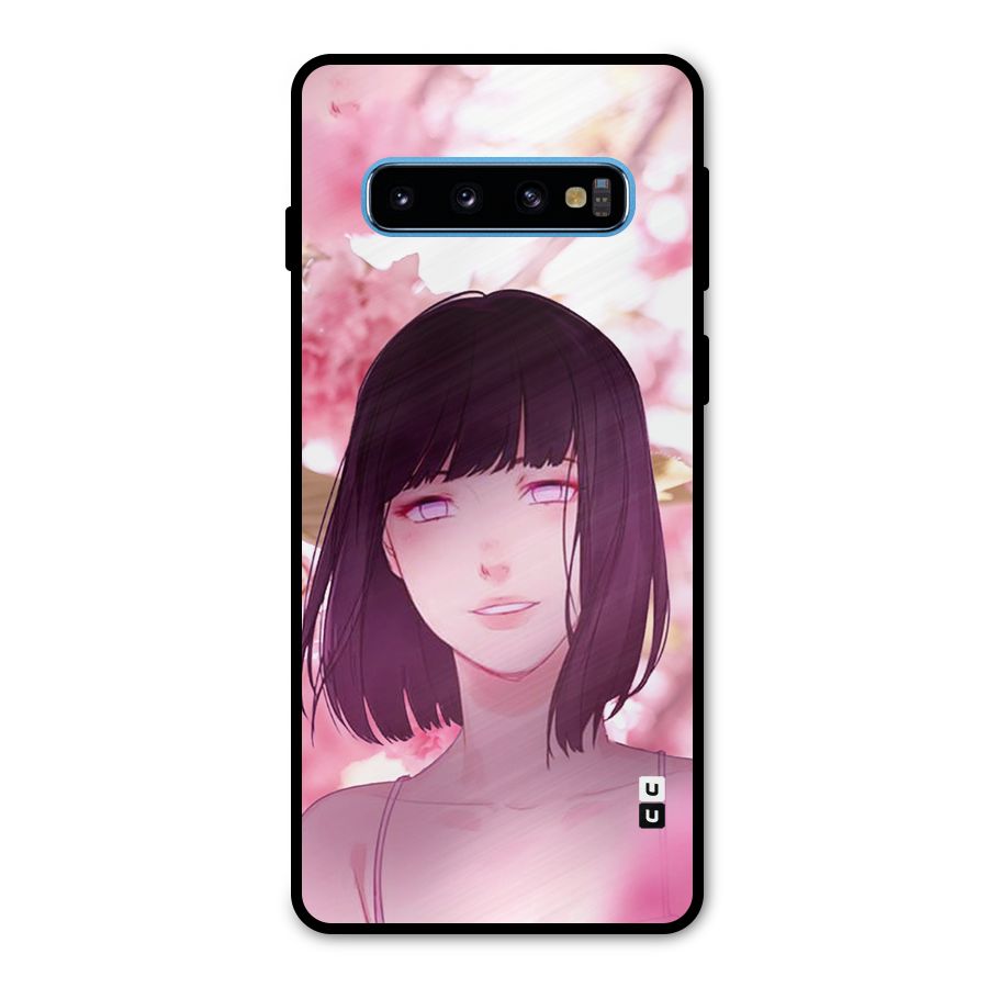 Hinata Floral Metal Back Case for Galaxy S10