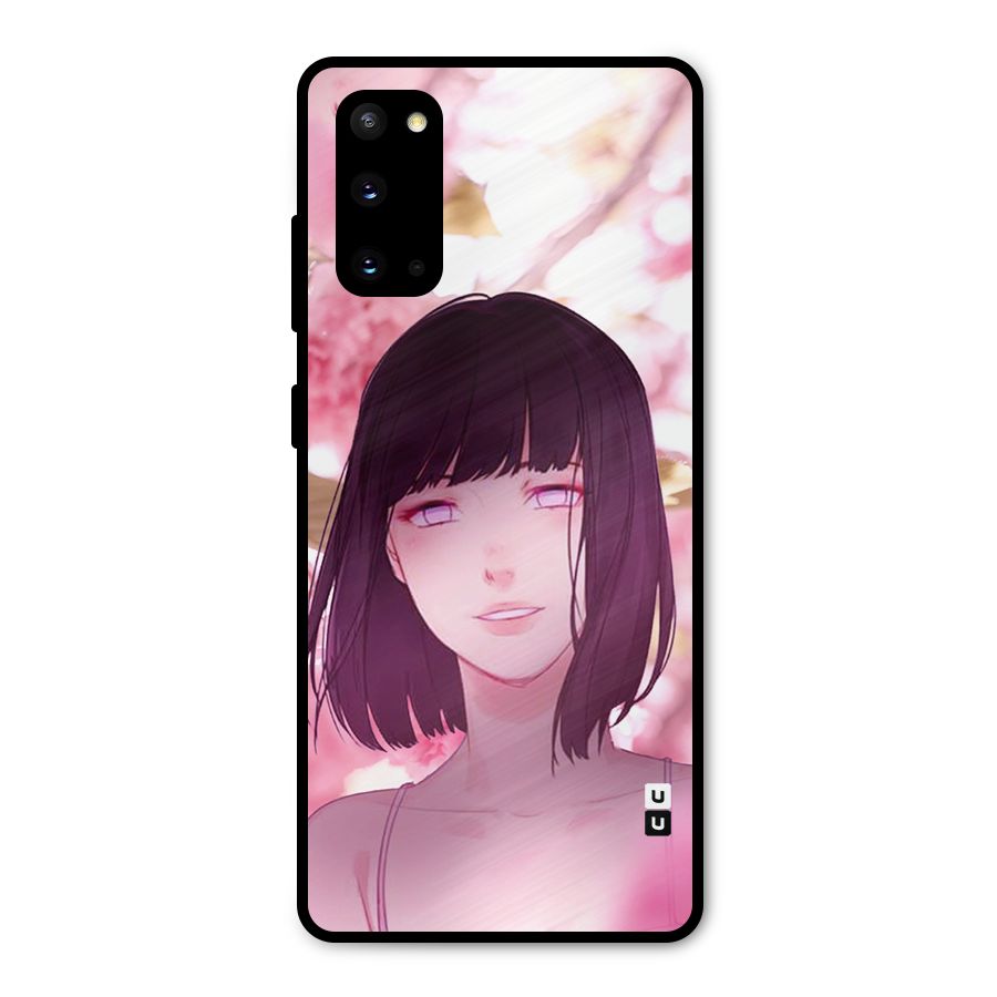 Hinata Floral Metal Back Case for Galaxy S20