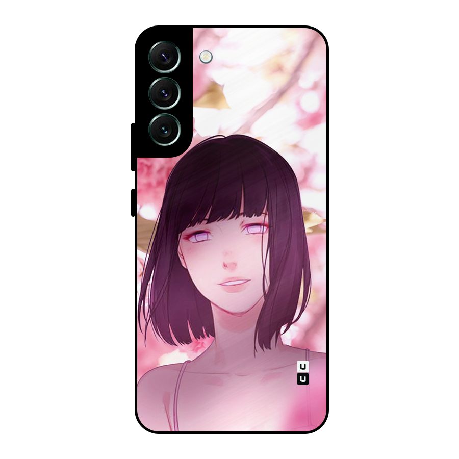 Hinata Floral Metal Back Case for Galaxy S22 Plus 5G