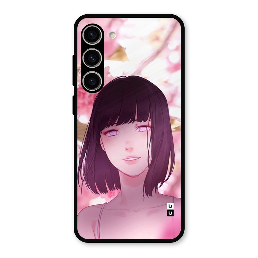 Hinata Floral Metal Back Case for Galaxy S23 Plus