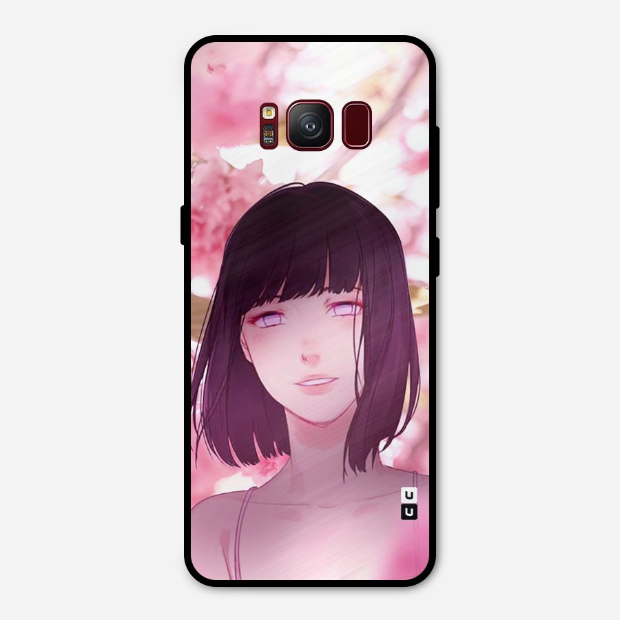 Hinata Floral Metal Back Case for Galaxy S8