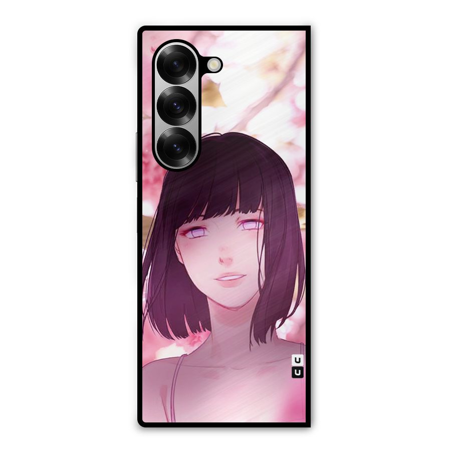 Hinata Floral Metal Back Case for Galaxy Z Fold6