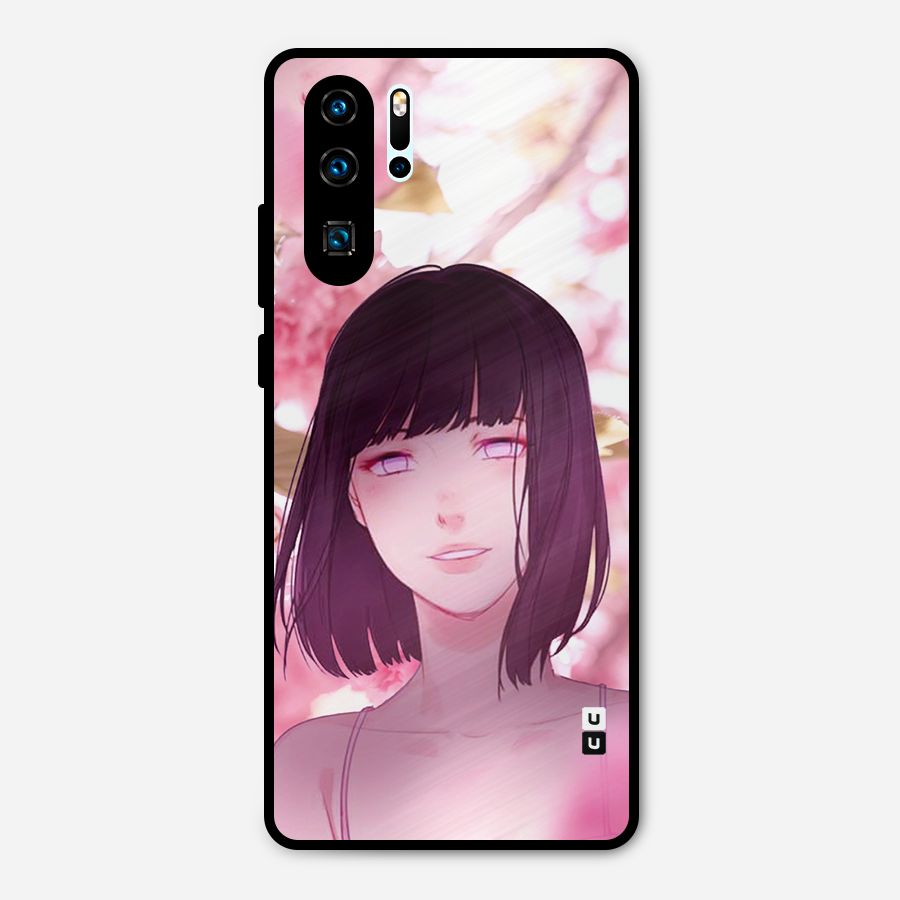 Hinata Floral Metal Back Case for Huawei P30 Pro