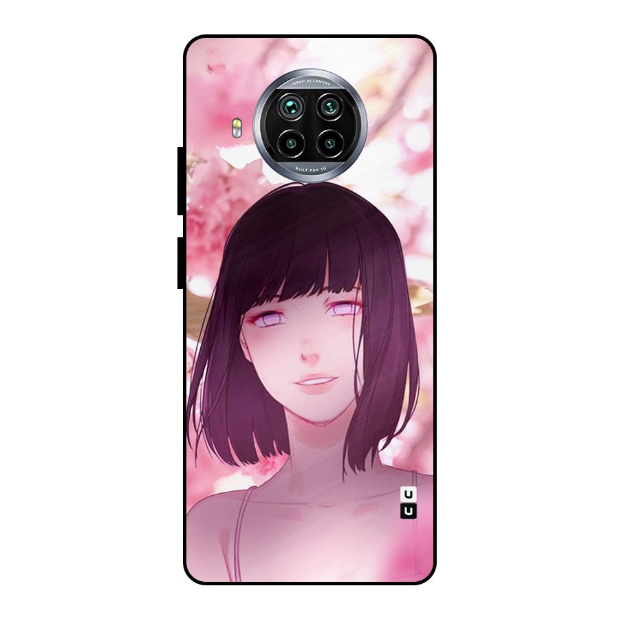 Hinata Floral Metal Back Case for Mi 10i