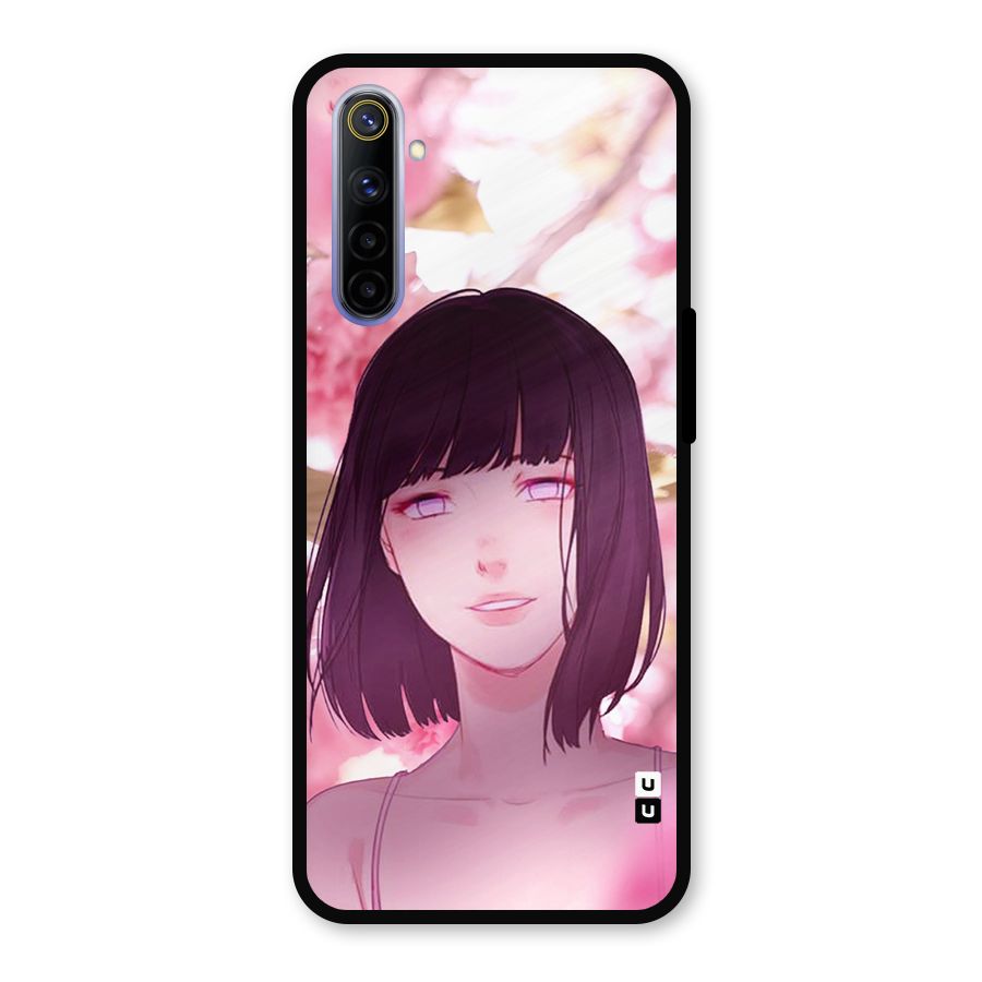 Hinata Floral Metal Back Case for Realme 6