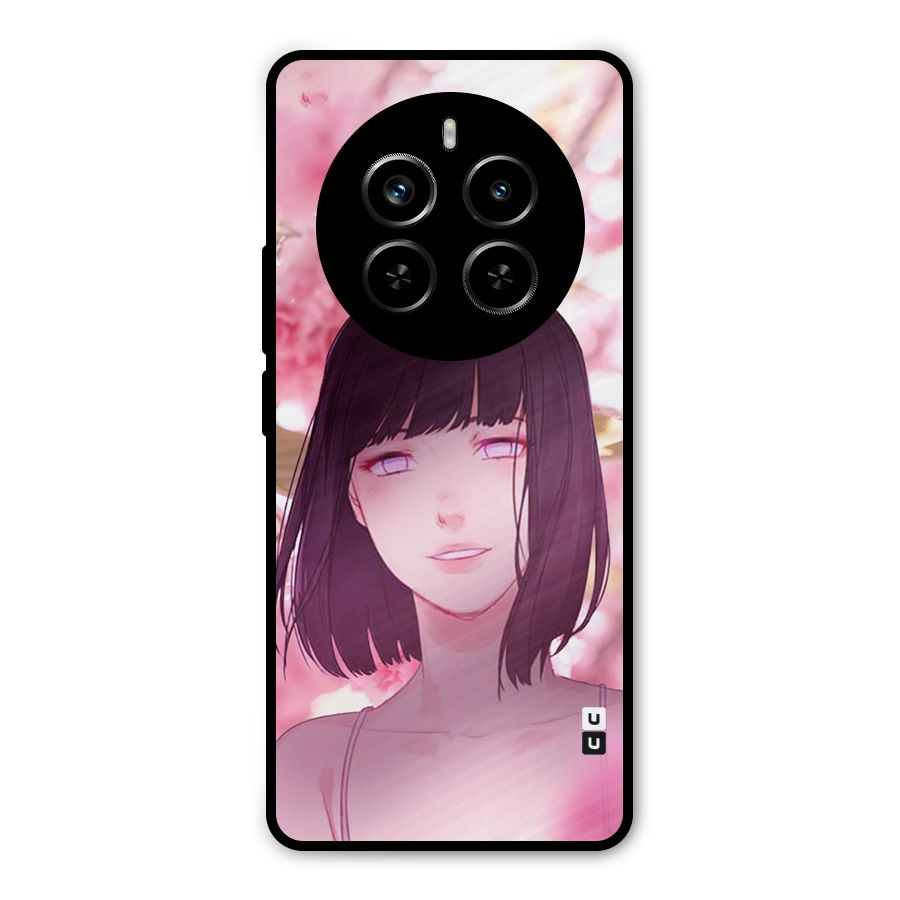 Hinata Floral Metal Back Case for Realme P1 Pro