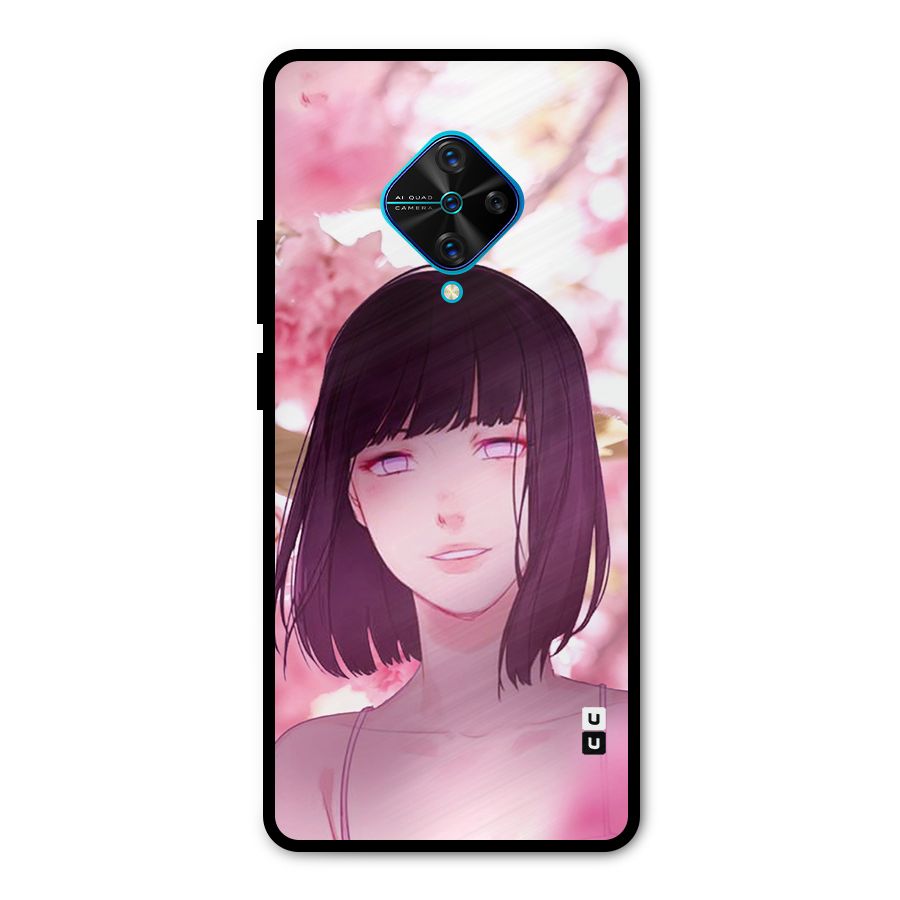 Hinata Floral Metal Back Case for Vivo S1 Pro