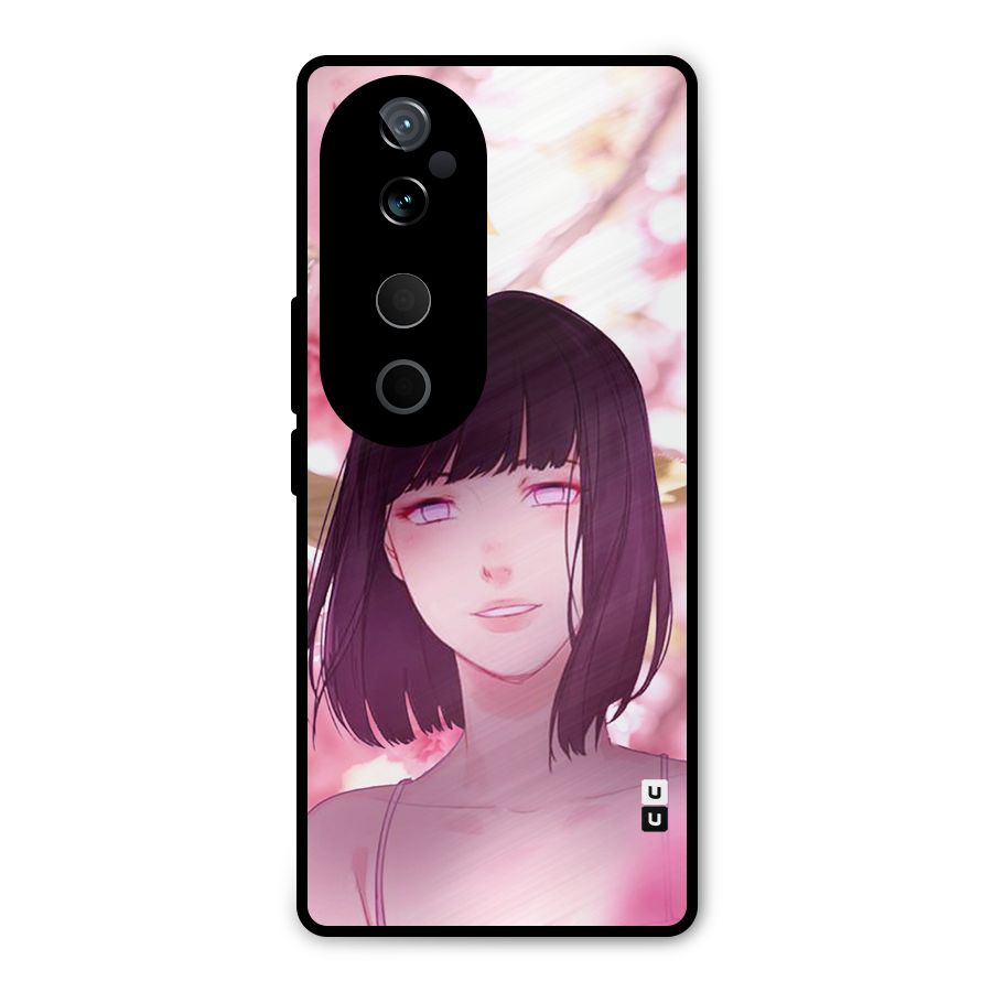 Hinata Floral Metal Back Case for Vivo T3 Ultra