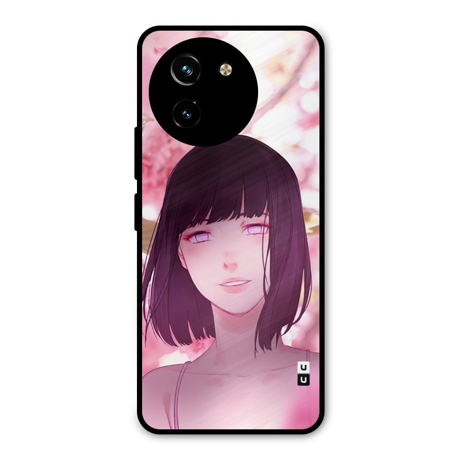 Hinata Floral Metal Back Case for Vivo T3x