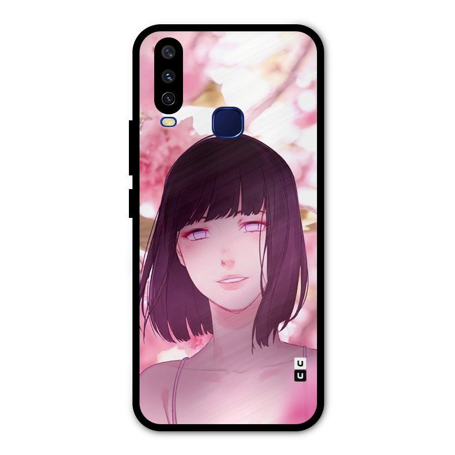Hinata Floral Metal Back Case for Vivo V17