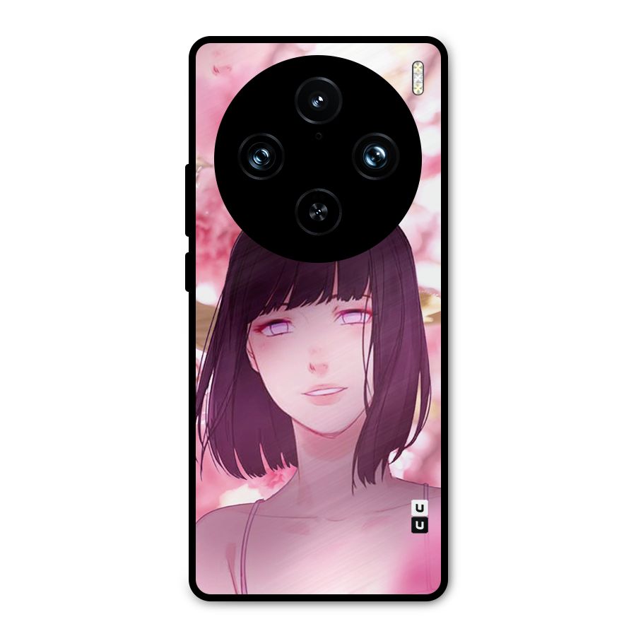 Hinata Floral Metal Back Case for Vivo X100 Pro