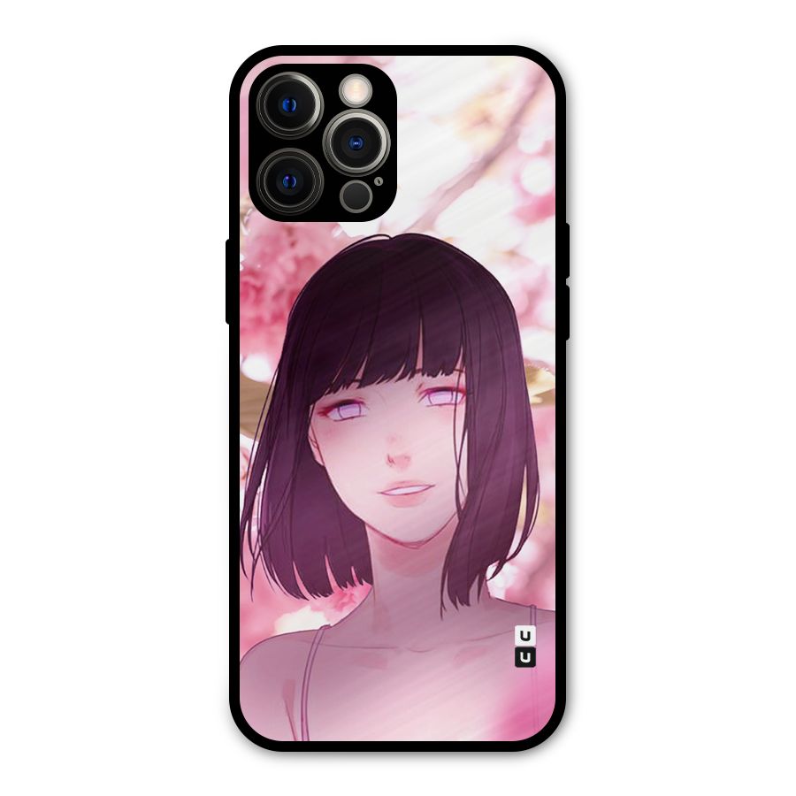 Hinata Floral Metal Back Case for iPhone 12 Pro Max