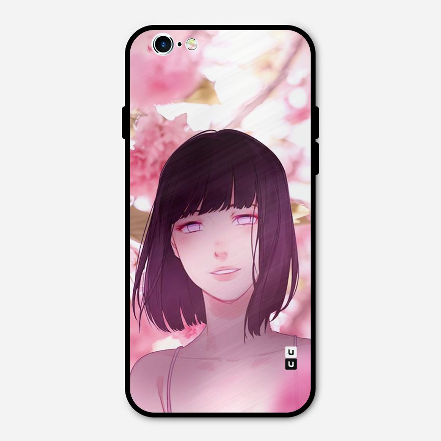 Hinata Floral Metal Back Case for iPhone 6 6s