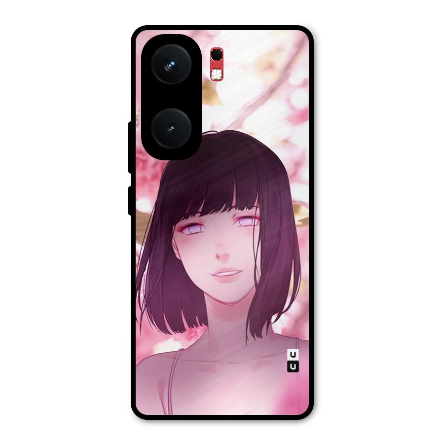 Hinata Floral Metal Back Case for iQOO Neo 9 Pro
