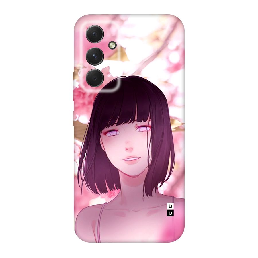 Hinata Floral Original Polycarbonate Back Case for Galaxy A54