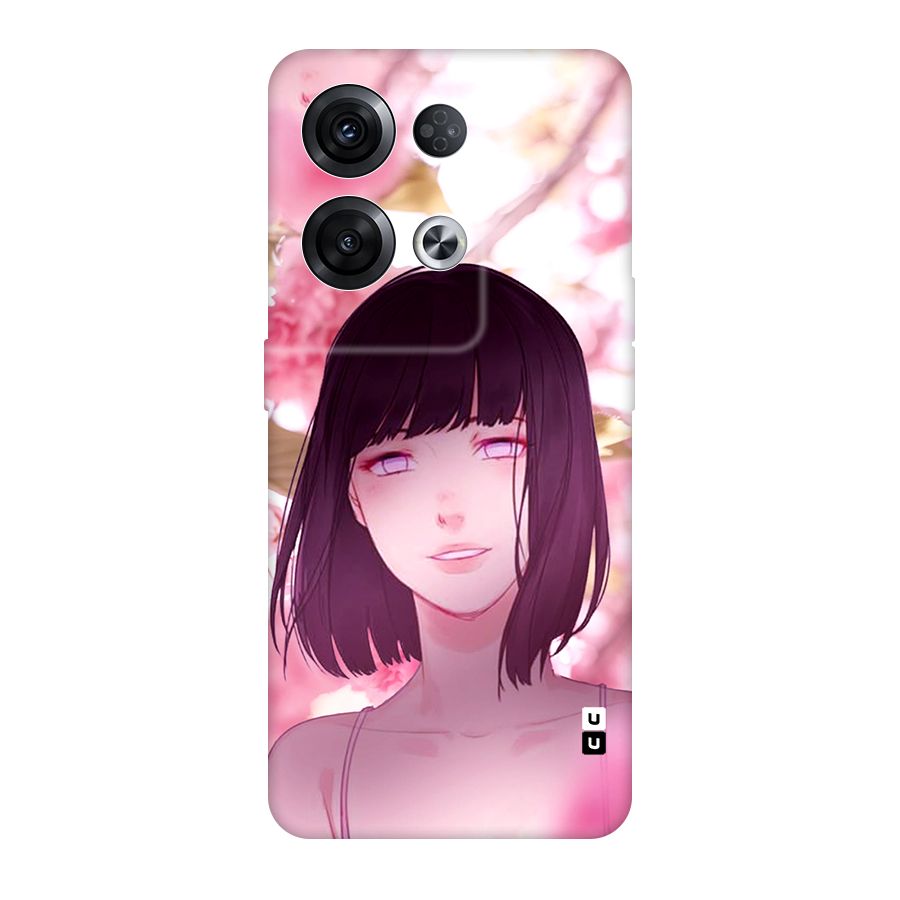 Hinata Floral Original Polycarbonate Back Case for Oppo Reno8 Pro 5G
