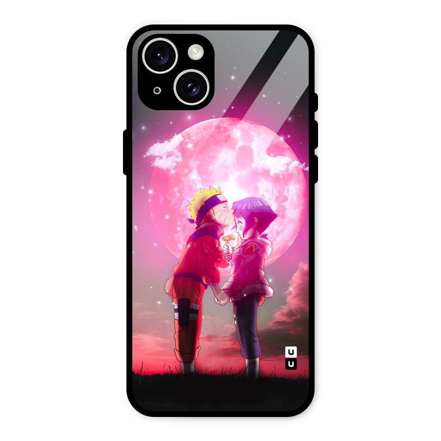 Hinata Forehead Glass Back Case for iPhone 15 Plus