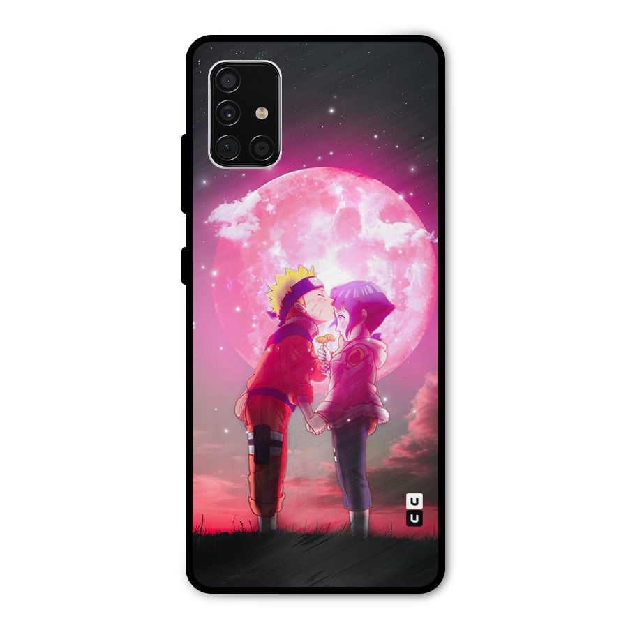 Hinata Forehead Metal Back Case for Galaxy A51