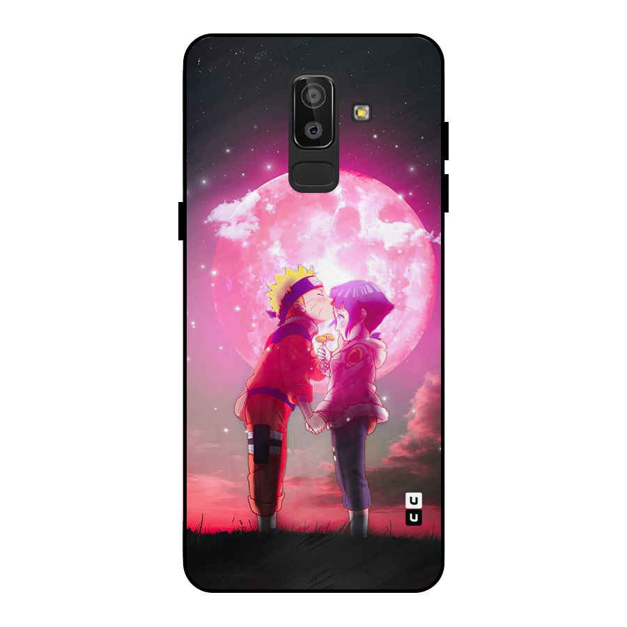 Hinata Forehead Metal Back Case for Galaxy J8