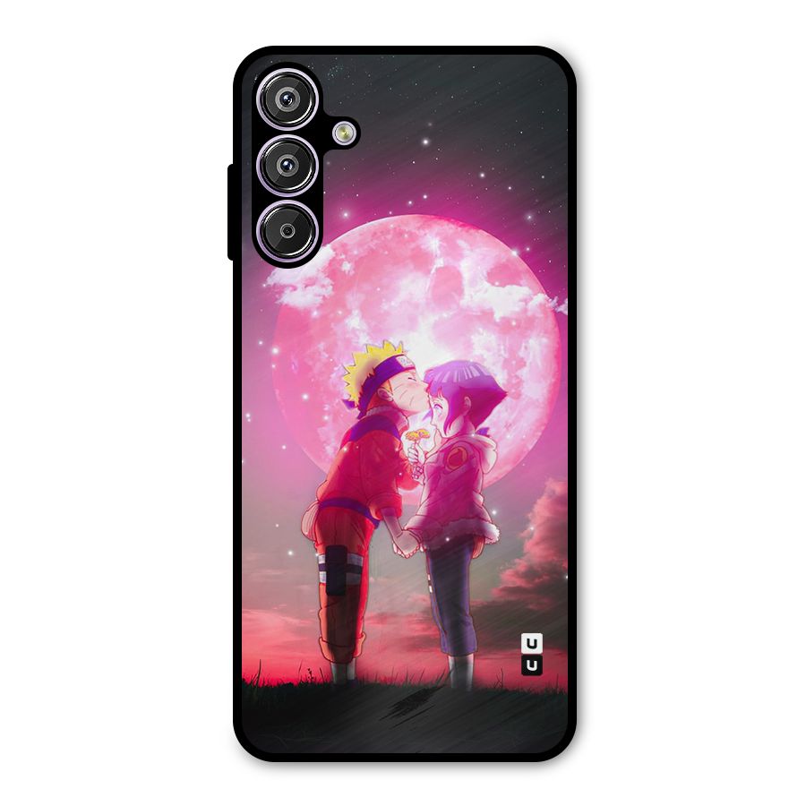 Hinata Forehead Metal Back Case for Galaxy M15