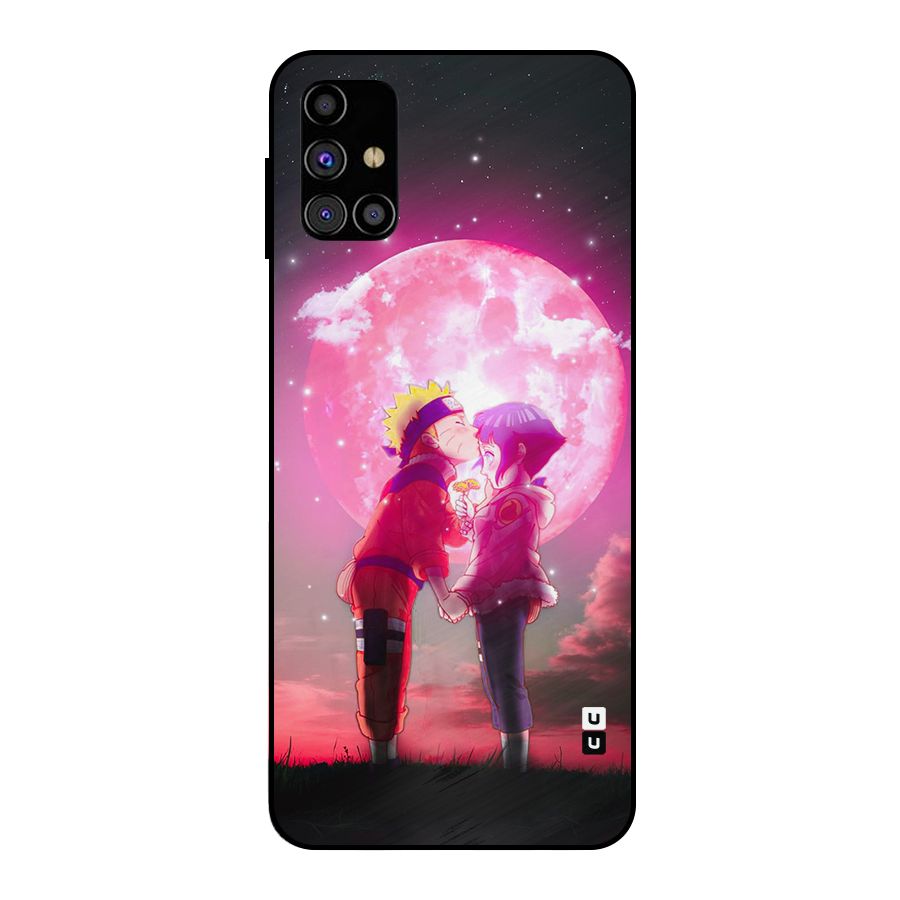 Hinata Forehead Metal Back Case for Galaxy M31s