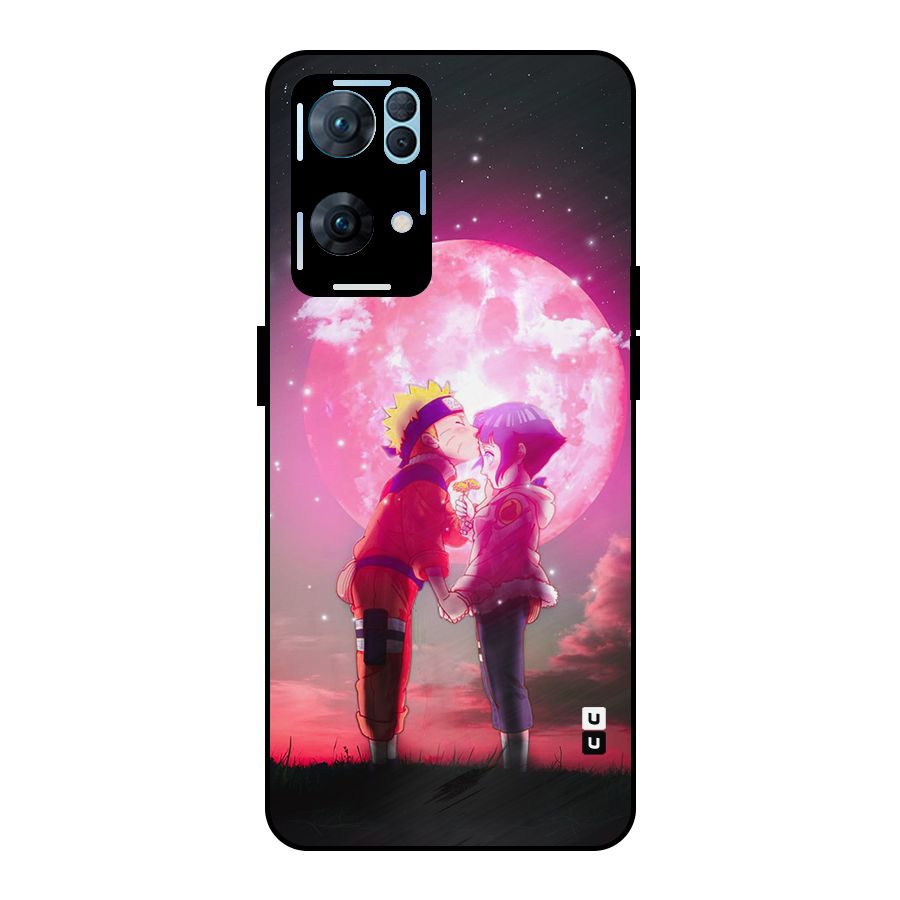 Hinata Forehead Metal Back Case for Oppo Reno7 Pro 5G
