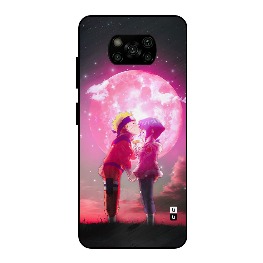 Hinata Forehead Metal Back Case for Poco X3