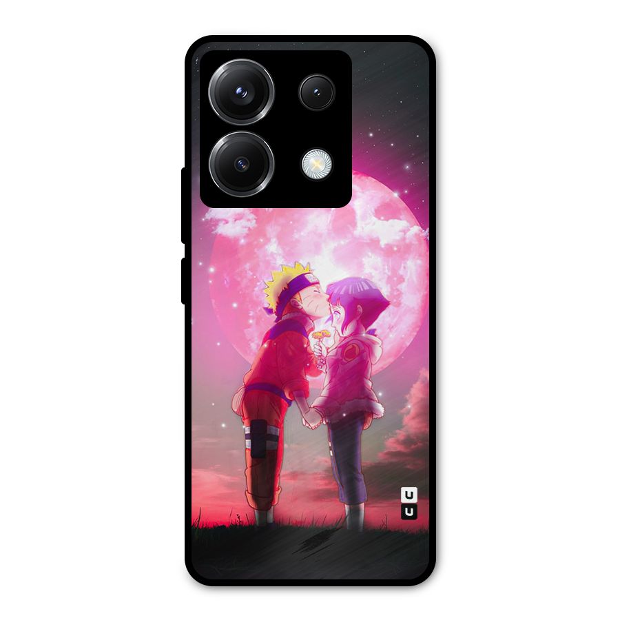 Hinata Forehead Metal Back Case for Poco X6