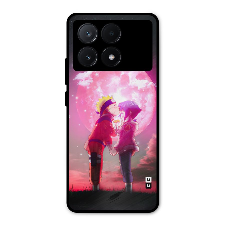Hinata Forehead Metal Back Case for Poco X6 Pro