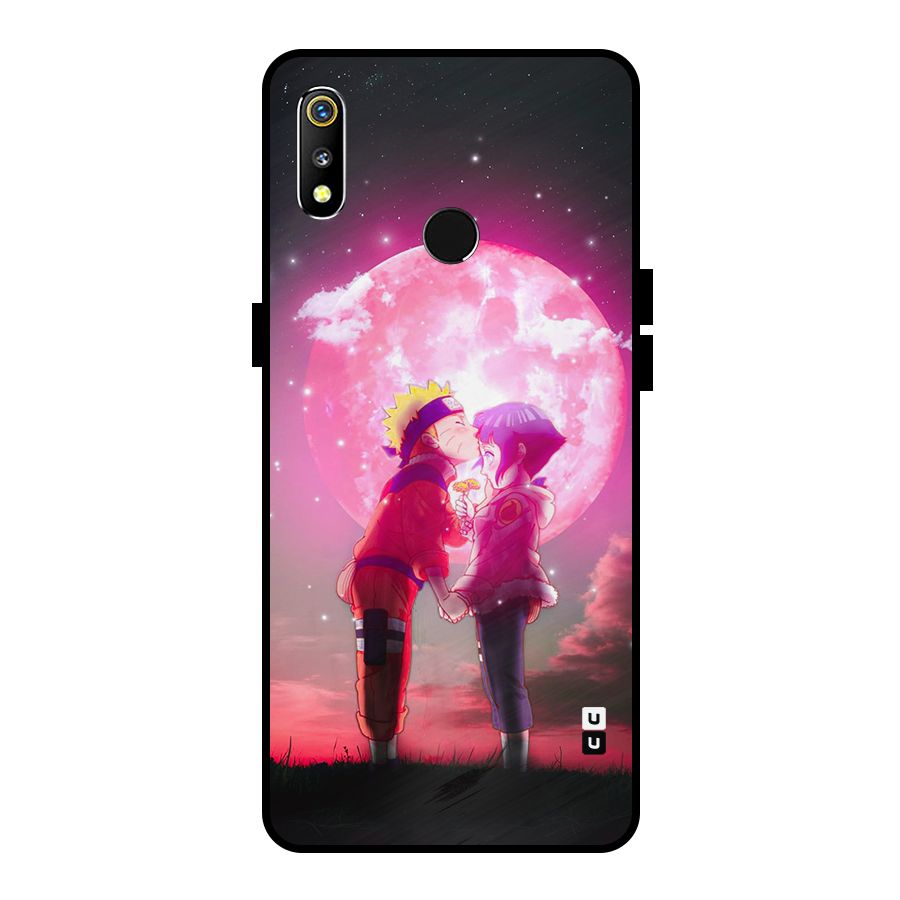 Hinata Forehead Metal Back Case for Realme 3i