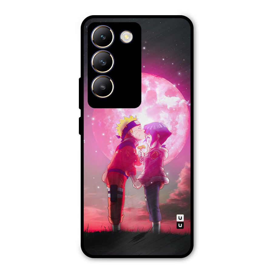 Hinata Forehead Metal Back Case for Vivo T3 5G
