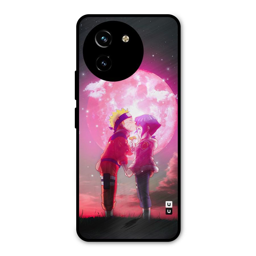 Hinata Forehead Metal Back Case for Vivo T3x