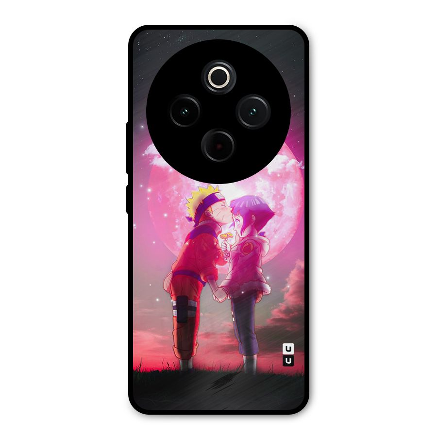 Hinata Forehead Metal Back Case for Vivo T4