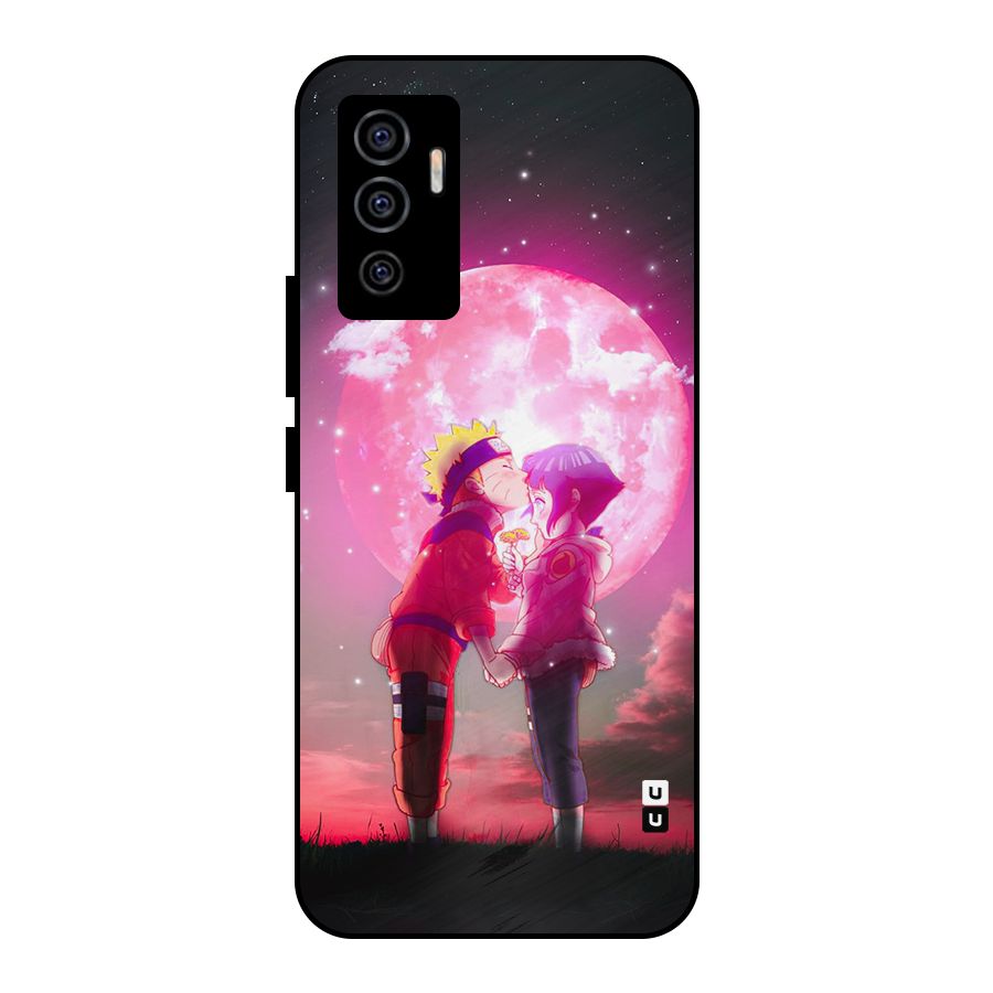 Hinata Forehead Metal Back Case for Vivo V23e