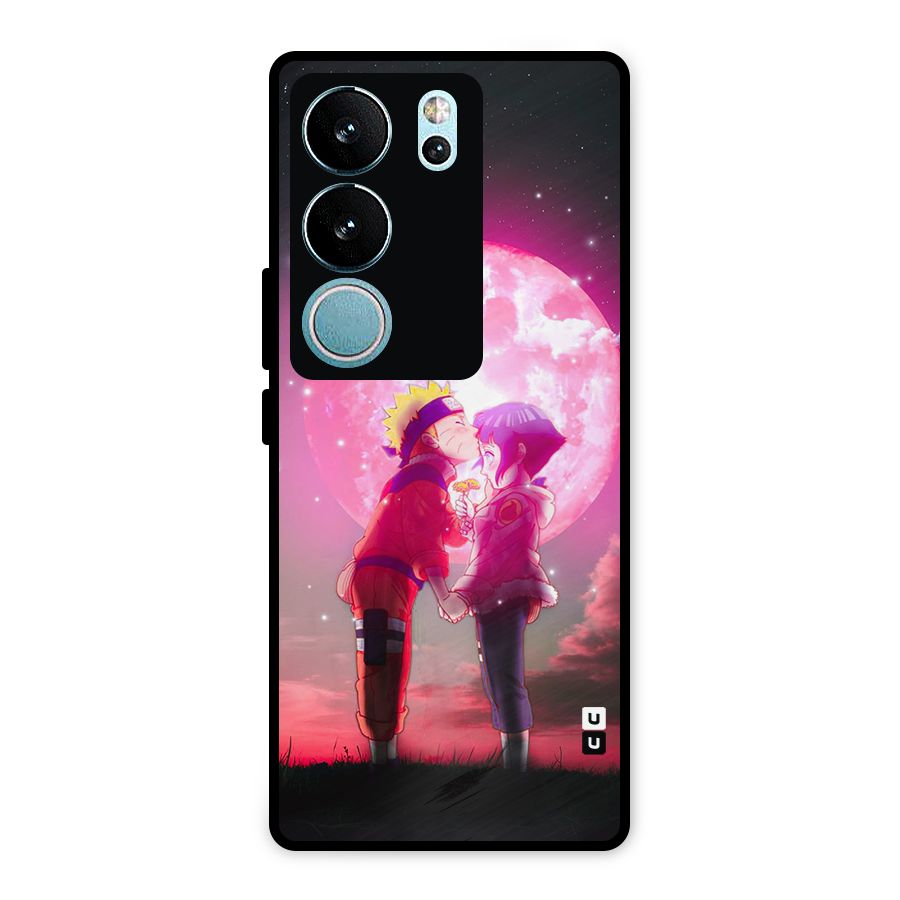 Hinata Forehead Metal Back Case for Vivo V29