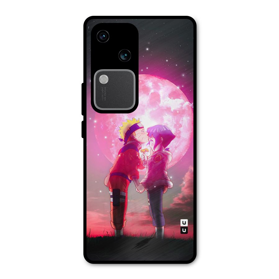 Hinata Forehead Metal Back Case for Vivo V30 Pro