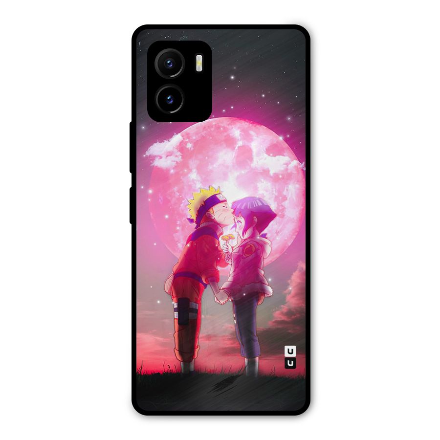 Hinata Forehead Metal Back Case for Vivo Y15s