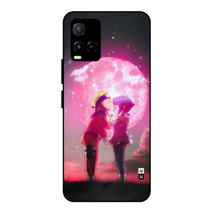 Hinata Forehead Metal Back Case for Vivo Y21T