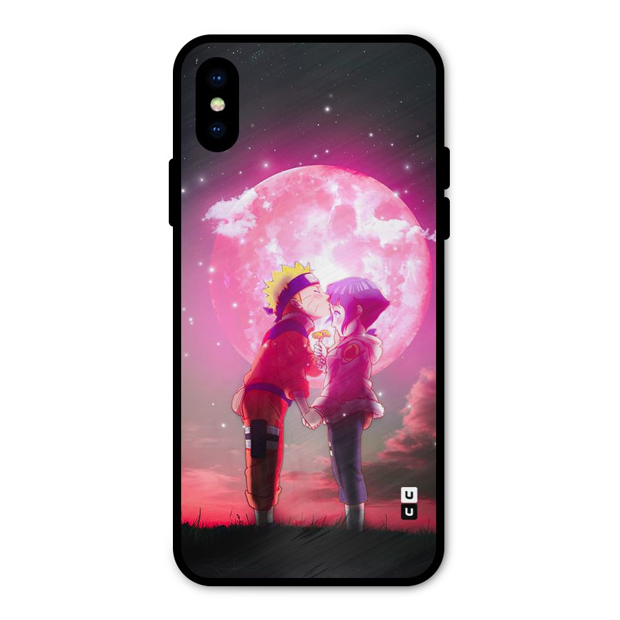 Hinata Forehead Metal Back Case for iPhone X