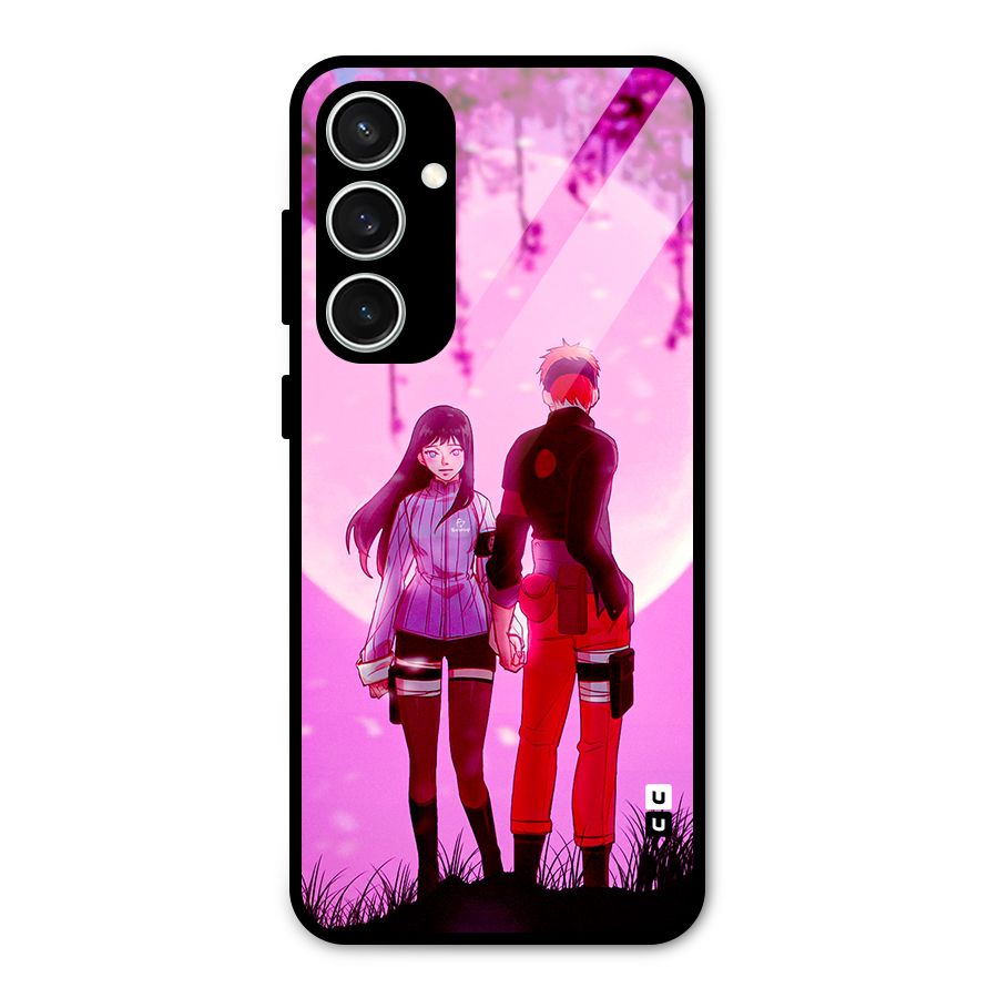 Hinata Holding Hand Glass Back Case for Galaxy S23 FE