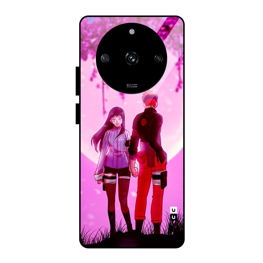 Hinata Holding Hand Glass Back Case for Realme Narzo 60 5G