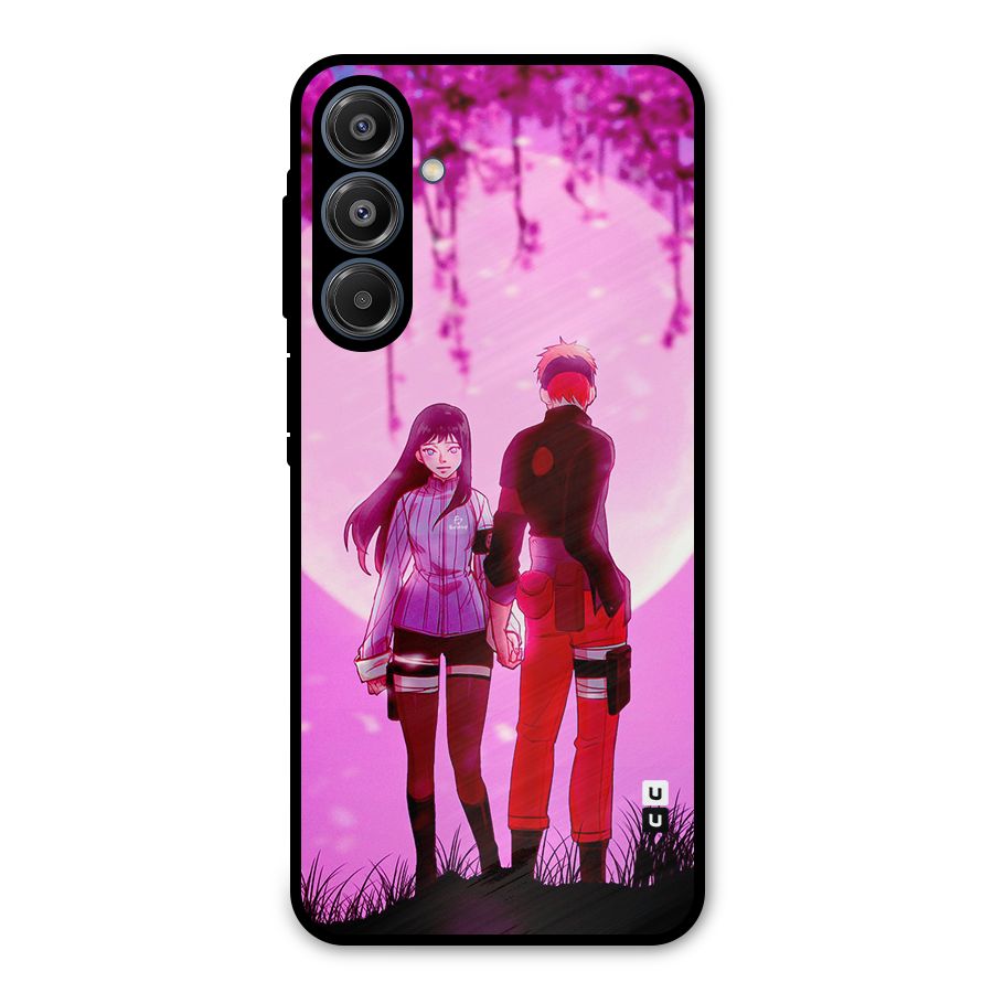 Hinata Holding Hand Metal Back Case for Galaxy A16 5G