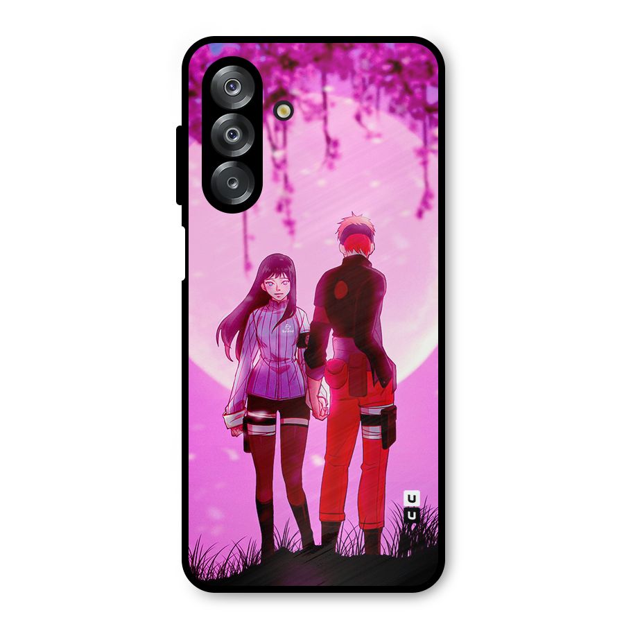 Hinata Holding Hand Metal Back Case for Galaxy A26
