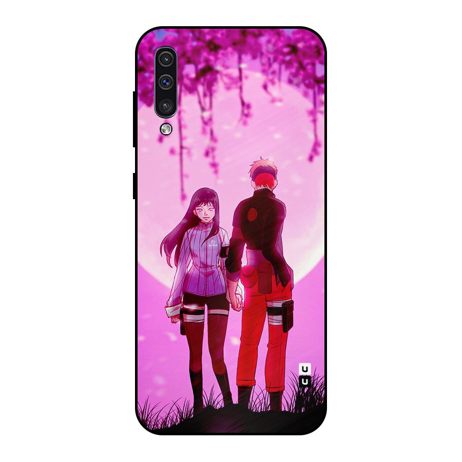 Hinata Holding Hand Metal Back Case for Galaxy A30s
